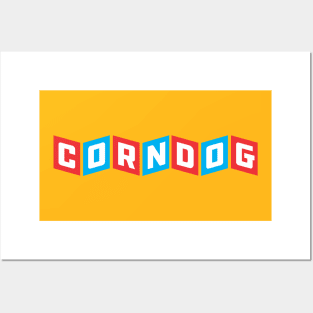 corndog Posters and Art